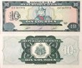 *10 Gourdes Haiti 1991-99, P256 UNC *10 Gourdes Haiti 1991-99, P256 UNC