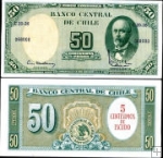 *5 Centesimos De Escudo Chile 1960, P126b UNC