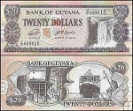 20 guyanských dolárov Guyana 2016, P30g UNC