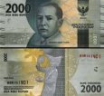 *2000 Rupií Indonézia 2016, P155a UNC *2000 Rupií Indonézia 2016, P155a UNC