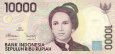 **10 000 Rupií Indonézia 1998/2003, P137f UNC **10 000 Rupií Indonézia 1998/2003, P137f UNC