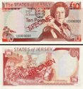 *10 Libier Jersey 1993, specimen, P22s UNC