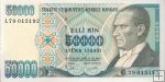 *50 000 Lír Turecko 1970 (1995), P204 UNC