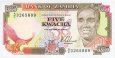 *5 Kwacha Zambia 1989, P30 UNC *5 Kwacha Zambia 1989, P30 UNC