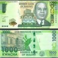 *1000 Kwacha Malawi 2021, P67e UNC *1000 Kwacha Malawi 2021, P67e UNC