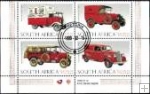 *Známky Južná Afrika 1999 Poštové autá, razítkovaný hárček