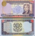 *5000 Manat Turkménsko 2000, P12b UNC