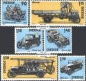 *Známky Poľsko 1987 Automobily, motorky, nerazítkovaná séria *Známky Poľsko 1987 Automobily, motorky, nerazítkovaná séria