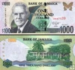 *1000 Dolárov Jamajka 2011, P86i UNC
