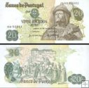 *20 Escudos Portugalsko 1971, P173 AU/UNC