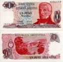 *1 Peso Argentino Argentína 1983-84, P311 UNC
