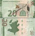*20 Manat Azerbajdžan 2021, P41 UNC