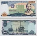 *5000 Dong Vietnam 1987, P104a UNC