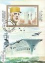 *Známky Sharjah 1972 Charles De Gaulle, razítkovaný hárok *Známky Sharjah 1972 Charles De Gaulle, razítkovaný hárok