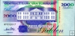 *2000 Gulden Surinam 1995, P142 UNC