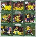 *Známky Guinea-Bissau 2001 Brazílsky futbal séria MNH