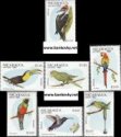 *Známky Nikaragua 1981 Vtáci séria MNH