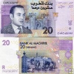 *20 Dirhams Maroko 2005, P68 UNC