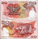 *20 Kina Papua-Nová Guinea 1996-98, P10 UNC