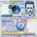 *20 000 Pesos Kolumbia 2005-2019 P454 UNC
