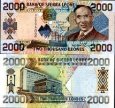 *2000 Leones Sierra Leone 2002-2006 P26 UNC
