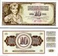 10 Dinárov Juhoslávia 1968, P82c UNC 10 Dinárov Juhoslávia 1968, P82c UNC