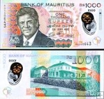 *1000 Rupií Maurícius 2024, polymer P66A UNC