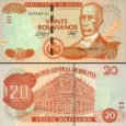 *20 Bolivianos Bolívia 2015, P245 UNC *20 Bolivianos Bolívia 2015, P245 UNC