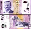 *50 srbských dinárov Srbsko 2011-14, P56 UNC
