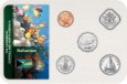 Sada 5ks mincí Bahamy 1-25 Cents 1974-2016 v blistri