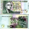 *200 Rupií Maurícius 2007, P57b UNC *200 Rupií Maurícius 2007, P57b UNC
