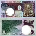 *100 angolských escudos Angola 1973, P106 UNC