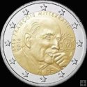 *2 Euro Francúzsko 2016, Francois Mitterrand