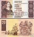 *20 Randov Južná Afrika 1990, P121e UNC