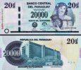 *20 000 Guaranies Paraguaj 2009, P230b UNC *20 000 Guaranies Paraguaj 2009, P230b UNC