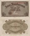 *2 Reichsmark Nemecko - okupované územia 1939 AU *2 Reichsmark Nemecko - okupované územia 1939 AU