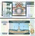 *1000 Frankov Burundi 2009, P46 UNC