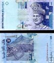 *1 Ringgit Malajzia 1998-2000, P39 UNC