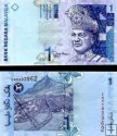 *1 Ringgit Malajzia 2000, P39 UNC