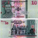 *10 Emalageni Eswatini (Swazijsko) 2024 (2025), PA44 UNC