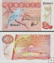 *2 1/2 Gulden Surinam 1978 P118b UNC, Muntbiljet
