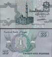 *25 Piastrov Egypt 1982-4, P54 UNC *25 Piastrov Egypt 1982-4, P54 UNC