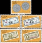 *Známky Kuba 1975 Kubánske peniaze, nerazená séria