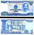 *20 000 Dong Vietnam 1991, P110a UNC