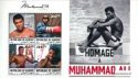 *Známky Džibutsko 2016 Muhammad Ali hárček MNH