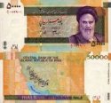 *50 000 Rialov Irán 2006-19, P149 UNC
