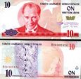 *10 nových lír Turecko 2005, P218 UNC *10 nových lír Turecko 2005, P218 UNC
