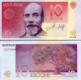 *10 estónskych korún Estónsko 2006-2007, P86 UNC