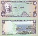 *1 Dolár Jamajka 1990, P68Ad UNC