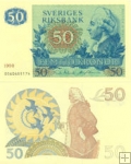 *50 Korún Švédsko 1990, P53d UNC